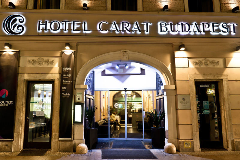 Carat Boutique Hotel Budapest Eksteriør bilde